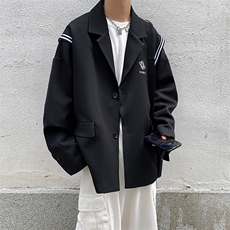 男宽松大版中性时尚个性男n女西装外套G113，男装西服，电商A132（原电商B245）