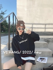 刺绣银狐绒卫衣无敌爆，女装卫衣/绒衫，一杭