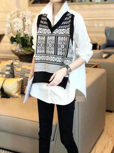 春装新款假两件爆版，女装，情依阁