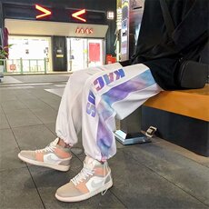休闲长裤百搭原宿流行时尚气质日系简约新款潮流XH27-P30，男装休闲裤，星座208-5