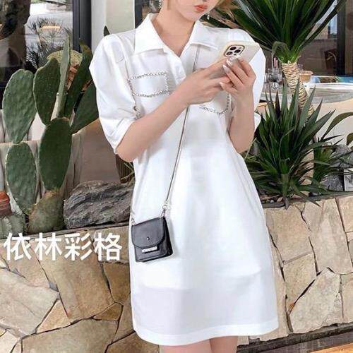 夏季，新款连衣裙，女装连衣裙，依林彩格