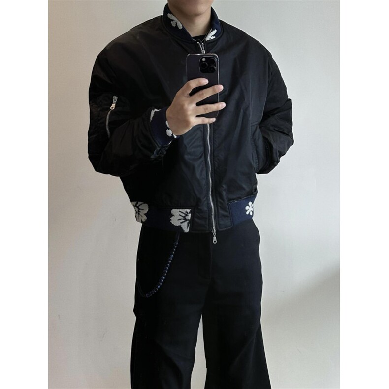 【有货】加棉666CC-特P73常规JK110CC-特P65花卉拼接外套男夹克,男装夹克,星座1007（原301D）