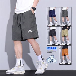 休闲短裤男夏季薄款速干运动大裤衩2025新款潮流DK5003-P30图片