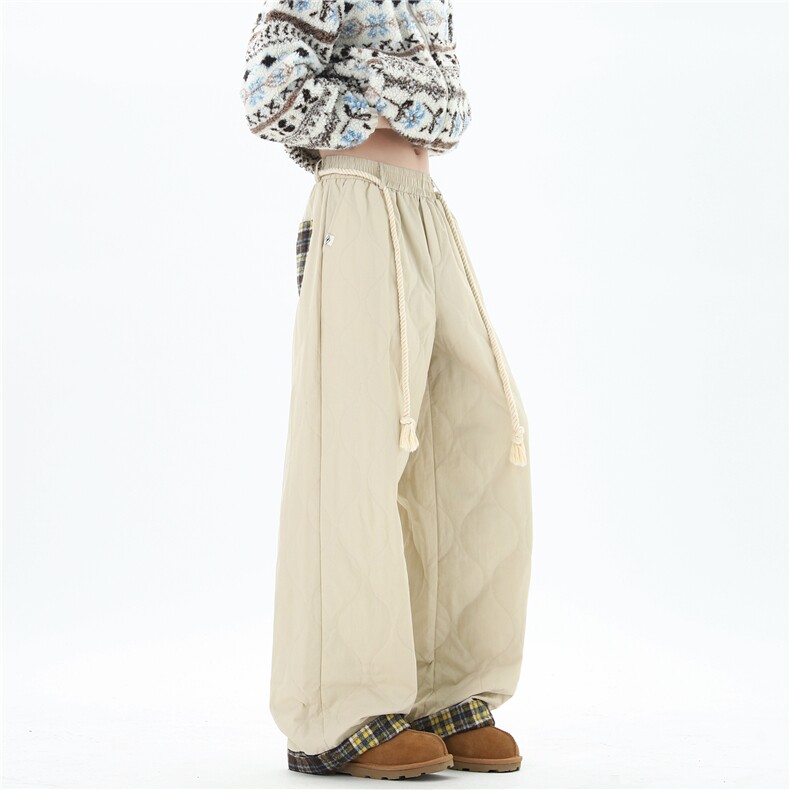 【现货】XZ612-K232-P65冬季棉裤葫芦纹压线防水滑雪裤防风裤，男装棉裤，星座612