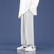 2021潮流白塔运动休闲九分卫裤柔顺束脚1223-特批：25,秋冬黑色长袜子搭配什么衣服图片