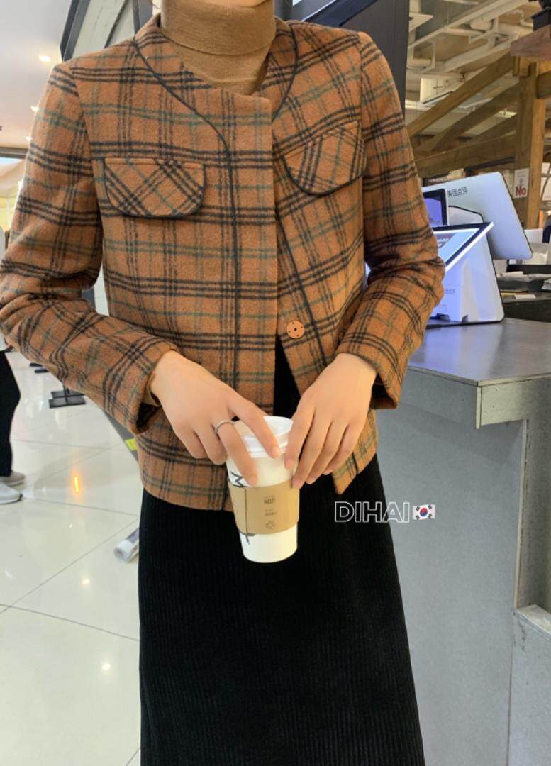 呢料大衣，女装毛呢外套，地海衣社