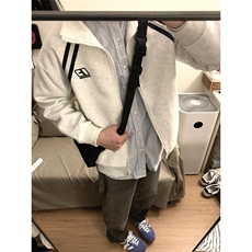 【有货】cleanfit花灰色卫衣男春秋高级感痞帅开衫外套H637LL-P65，男装卫衣，星座1007（原301D）