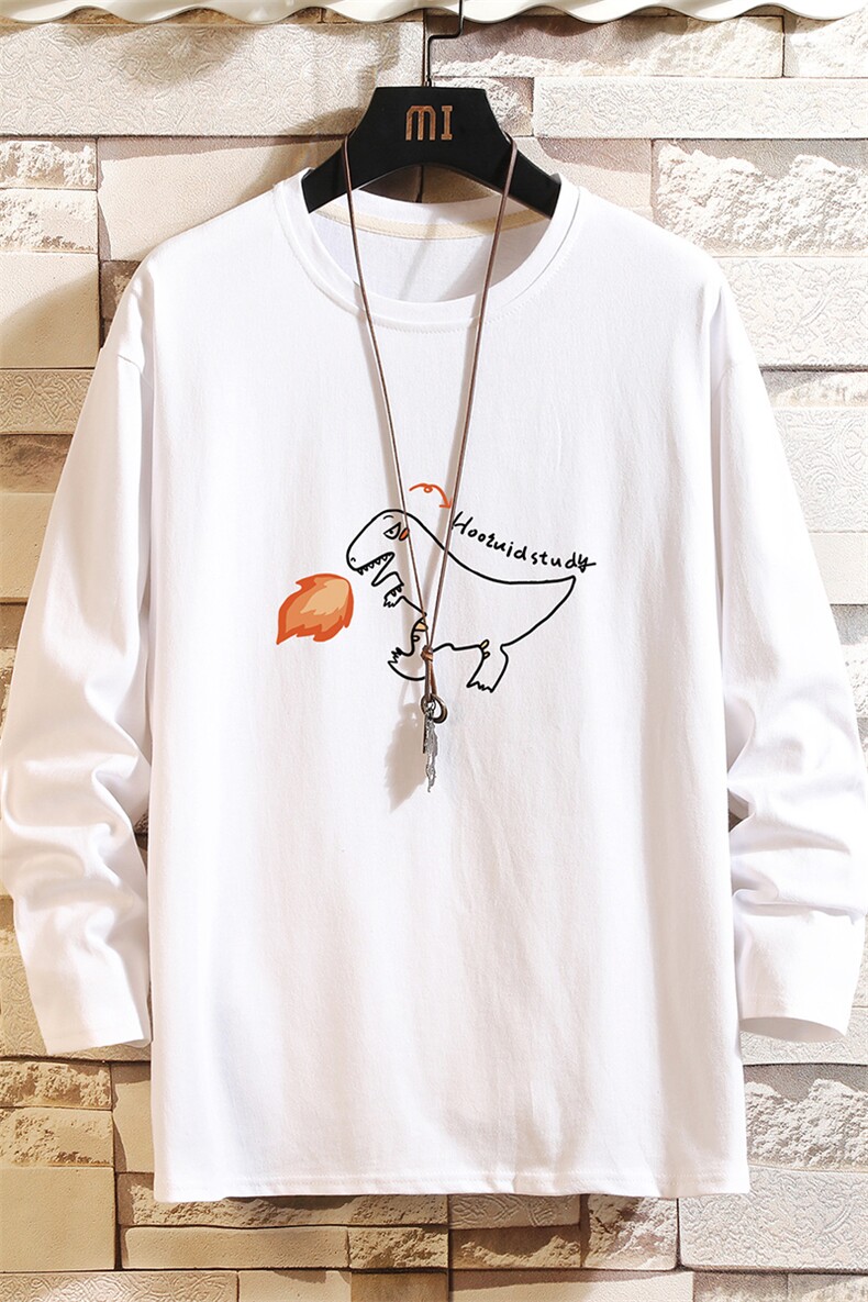 TX3040-P25纯长袖t恤男大码圆领打底衫体恤上衣服,男装T恤,电商A040A