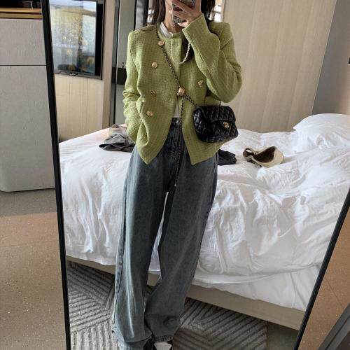 瑟琳绿色开衫，其它，XTZ style