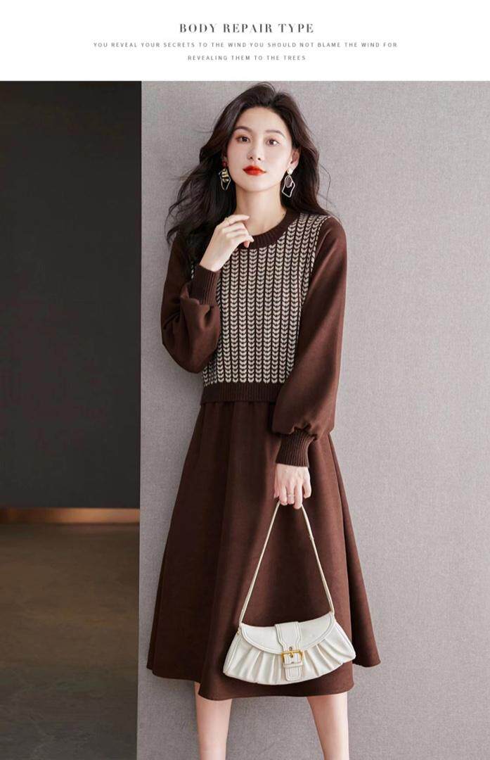 秋装新款连衣裙，女装连衣裙，琴菲儿