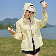 防晒衣女2025夏季新款宽松轻薄冰丝防紫外线皮肤空调衫短外套上衣，女装防晒衣，以桐