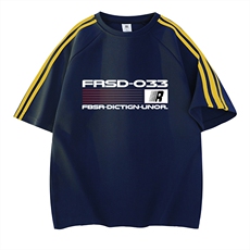 藏青拼黄织带