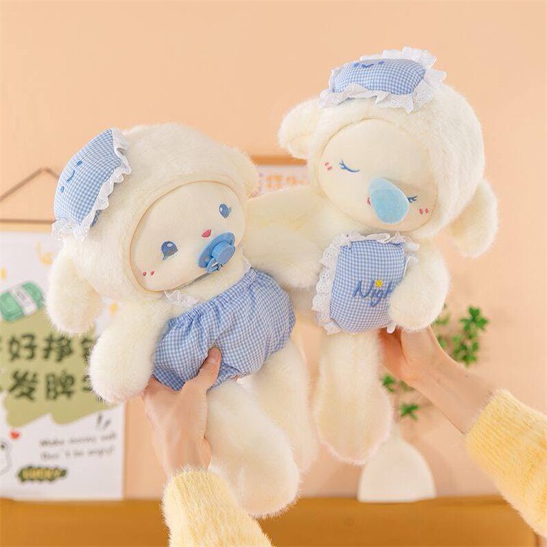 晚安瞌睡小羊，广发毛绒玩具