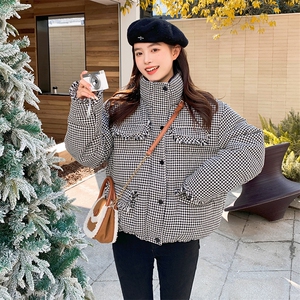 现货 小香风90绒羽绒服RF058-D8557-P285-K388图片