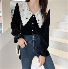 【现货】丝绒小衫，其它，NIY