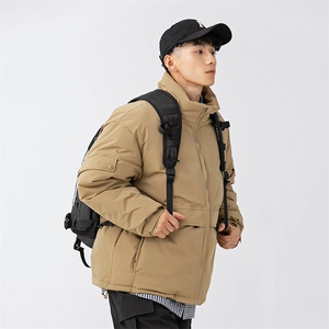 外27-2GANYOU日系纯色大口袋加厚棉服（套装K02）MY02-P195图片