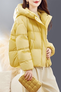 短款羽绒服女冬季2024年新款女款时尚洋气秋冬白鸭绒保暖外套图片