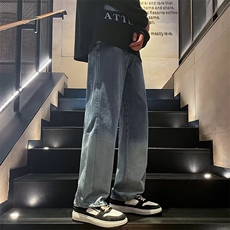 美式牛仔裤男款秋季渐变长裤潮N773P50，男装牛仔裤，星座1116-2