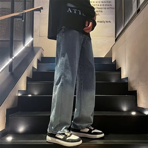 美式牛仔裤男款秋季渐变长裤潮 N773 P50图片