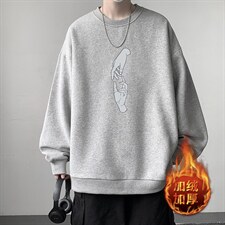 浅灰色加绒款