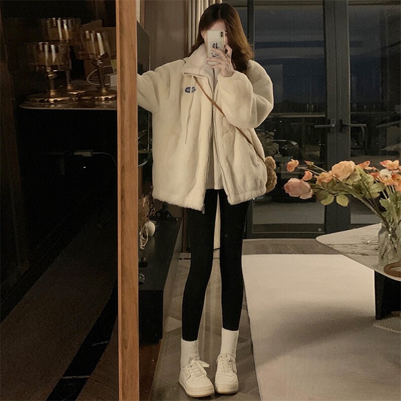 A053-P1002025冬季新款羊羔毛外套仿兔毛加厚毛绒棉服棉衣,男装棉衣,星座911