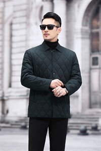 新款冬季中年男士外套棉衣男厚款棉袄男装翻领棉服SFT8-P205,男装棉衣,电商B212（原钱塘6029）