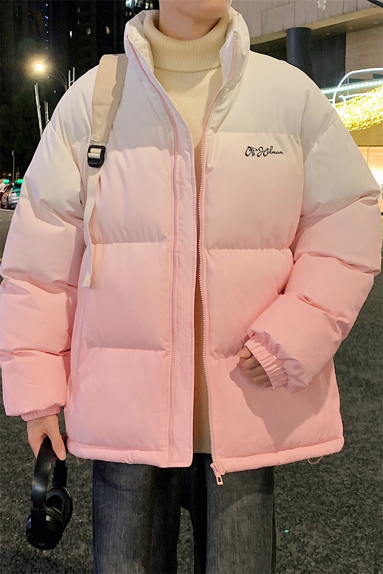 量大优可提供视频冬棉衣立领渐变HD019-1-MF5308-P75,男装棉衣,电商019-1