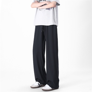 YK302-P45-高品质高弹力冰皮垂感冰凉休闲裤 面料：锦纶78氨纶22图片