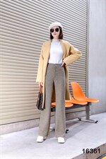 ?#16361 ??秋冬爱小格子 特殊工艺针织含羊毛风格，其它，都市米兰