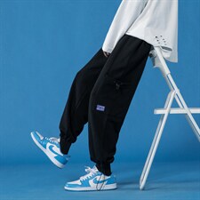 2023春季新款中性风男女百搭休闲卫裤多口袋工装运动裤K2023P50，男装休闲裤，电商B220