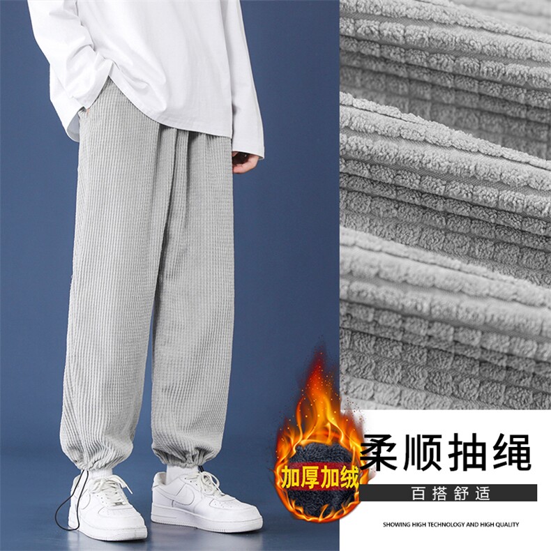 秋冬舒适百搭加绒加厚休闲裤 TY040-1特批35-加绒特批40图片