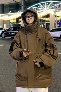 新标80重磅工装羽绒服保暖潮外套冲锋衣 A436-973-P225298图片