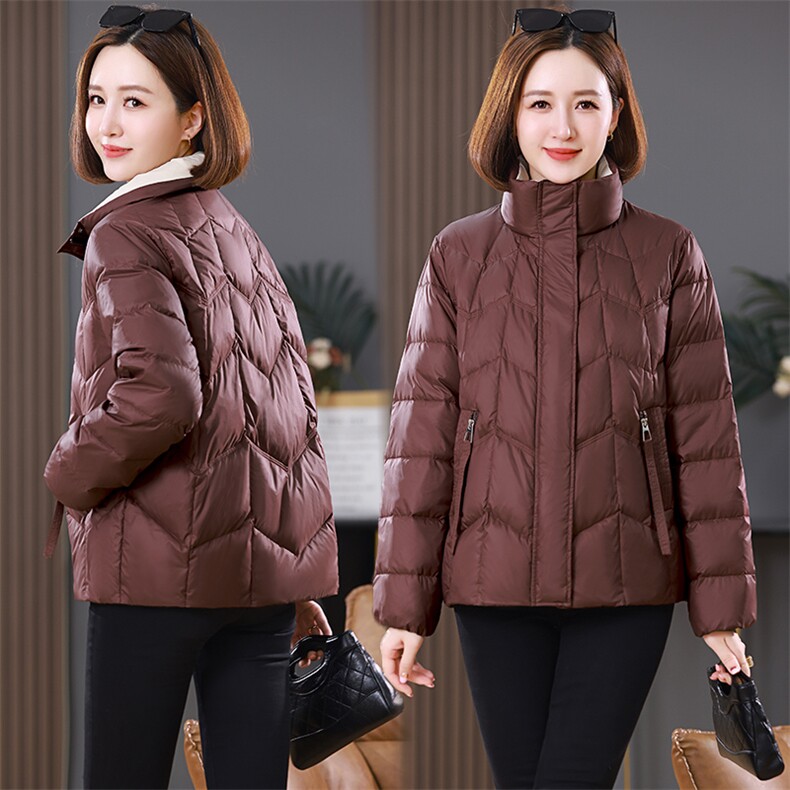 2025年冬季新款简约显瘦休闲棉服现货,女装棉衣/棉服,婷思杰（原婷想服饰）