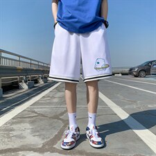 ！2023夏季新款男士冰丝短裤宽松直筒五分裤DK506,男装休闲裤,电商B220