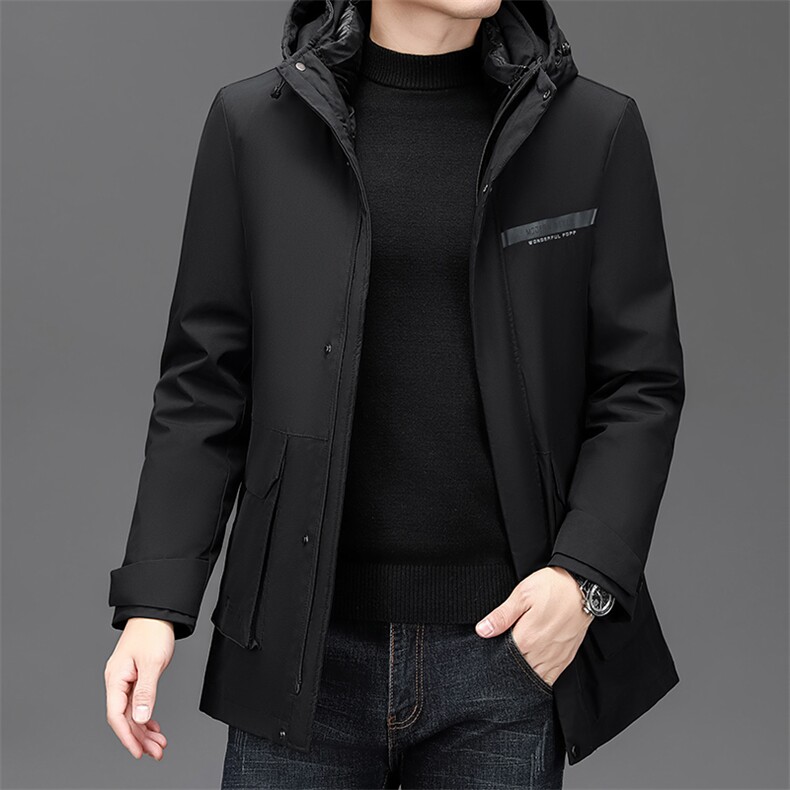 NN8315钱塘2020-3冬季厚款商务休闲简约中年男士羽绒服P215,男装羽绒服,钱塘207-3