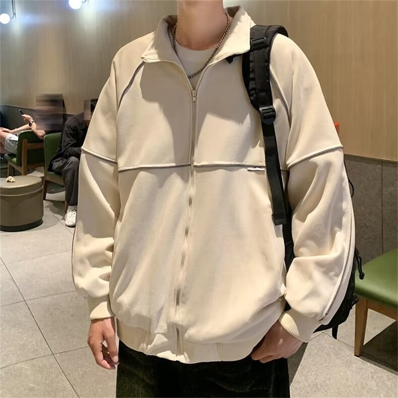 秋季青春流行男夹克文艺潮外套W187P65,男装夹克,星座1116-2