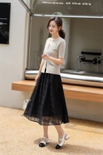 【现货】冰丝针织套装，女装职业装，艾依佳人