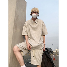 夏季POLO衫设计感运动套装T3632特P30控58/DK8606特P25控48，男装Polo衫，电商A007