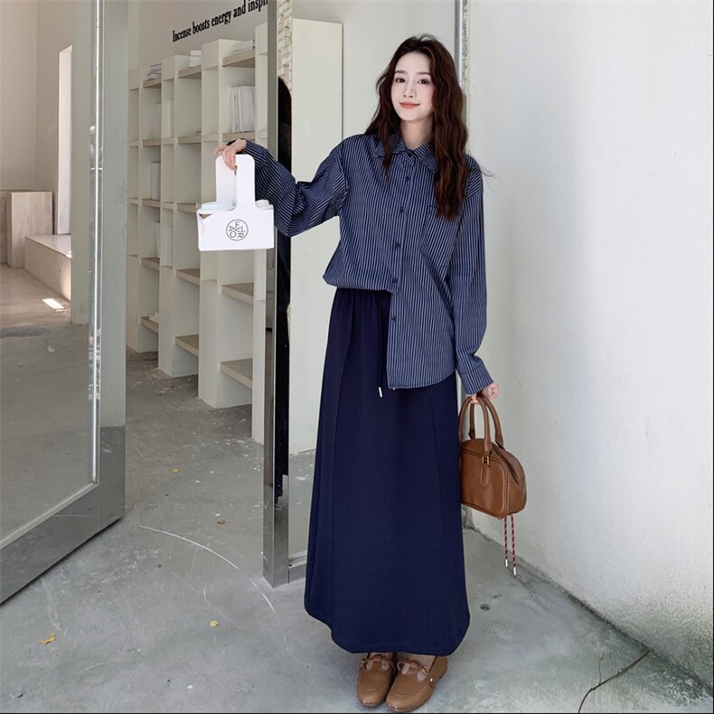 新款现货主推披肩+衬衣+半裙三件套2C129-2599-P175-K258,女装套装/套裙,2C129