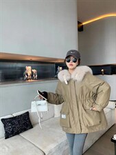 冬季新款派克羽绒服，女装羽绒服，谦度