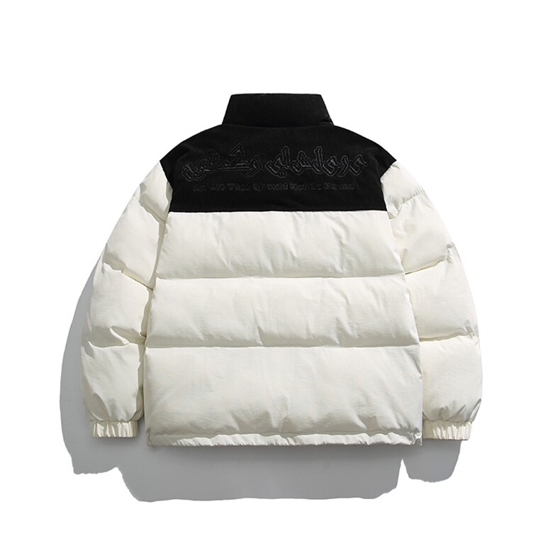 2026冬季新款男日系潮牌拼色宽松休闲棉服加厚外套MY378-F146,男装棉衣,电商A101（原外27）