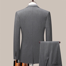 GDN8660四季款新款男士礼服西装修身商务休闲男装西服两件套装，男装西服套装，电商B360
