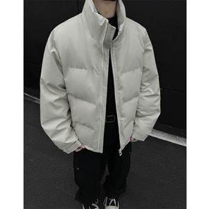 档口图 美式高街刺绣PU皮棉服棉袄高级感加厚保暖棉衣MY758-P108图片