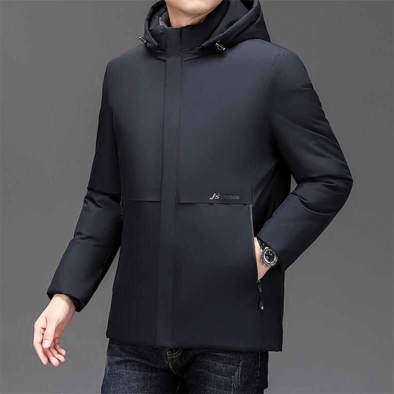 NN2668钱塘2020-3商务百搭简约冬季厚款中年男士棉衣外套P90,男装棉衣,钱塘207-3