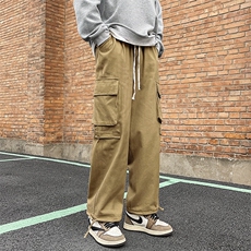 男春季新款港风休闲裤束脚时尚潮牌休闲裤工装裤A181P38，男装休闲裤，星座1116-2