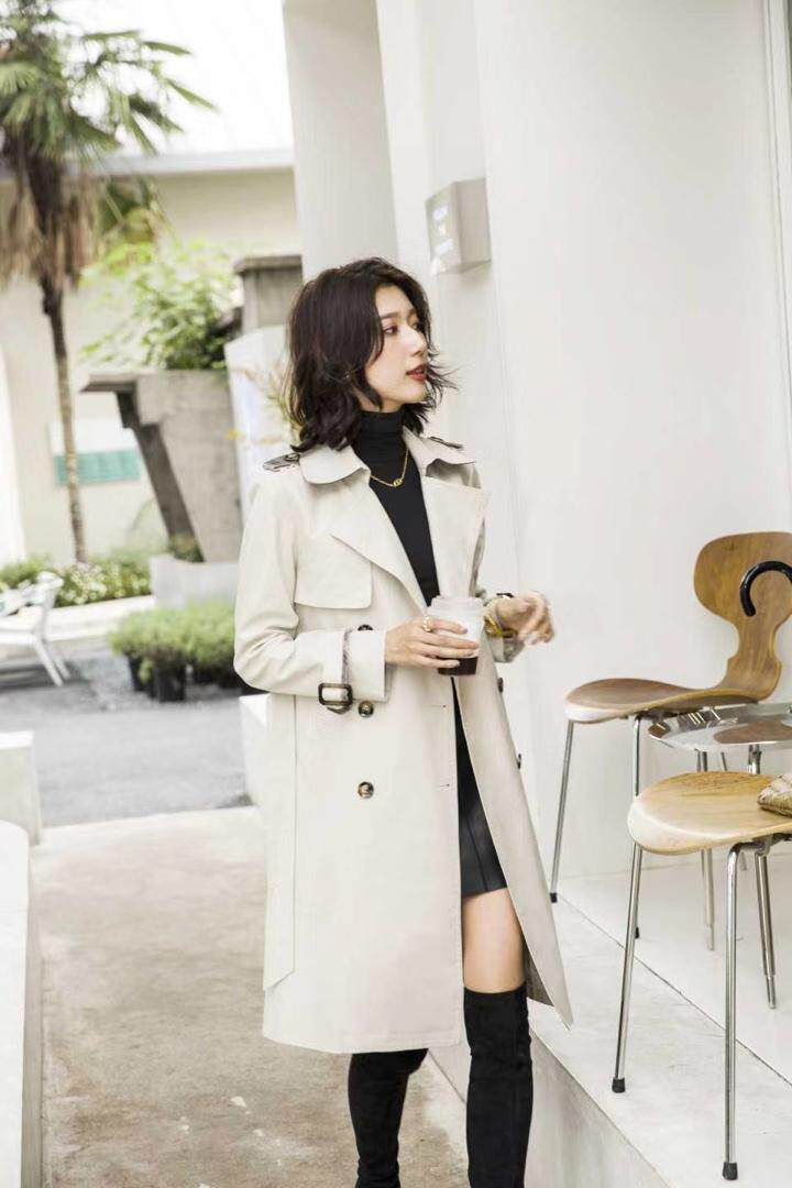 风衣，女装风衣，思欧米