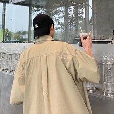 夏季短袖衬衫潮流帅气休闲衬衫GC230P33图片