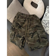 夏季工装短裤男潮牌ins宽松休闲中裤百搭韩版五分裤DK115p35，男装休闲裤，电商D315A