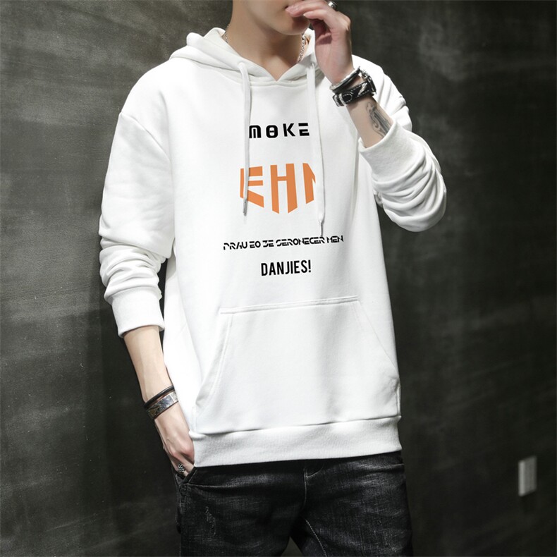 春秋连帽卫衣男青少年韩版宽松潮流套头衫时尚长袖外套DF173T,男装卫衣,电商A102