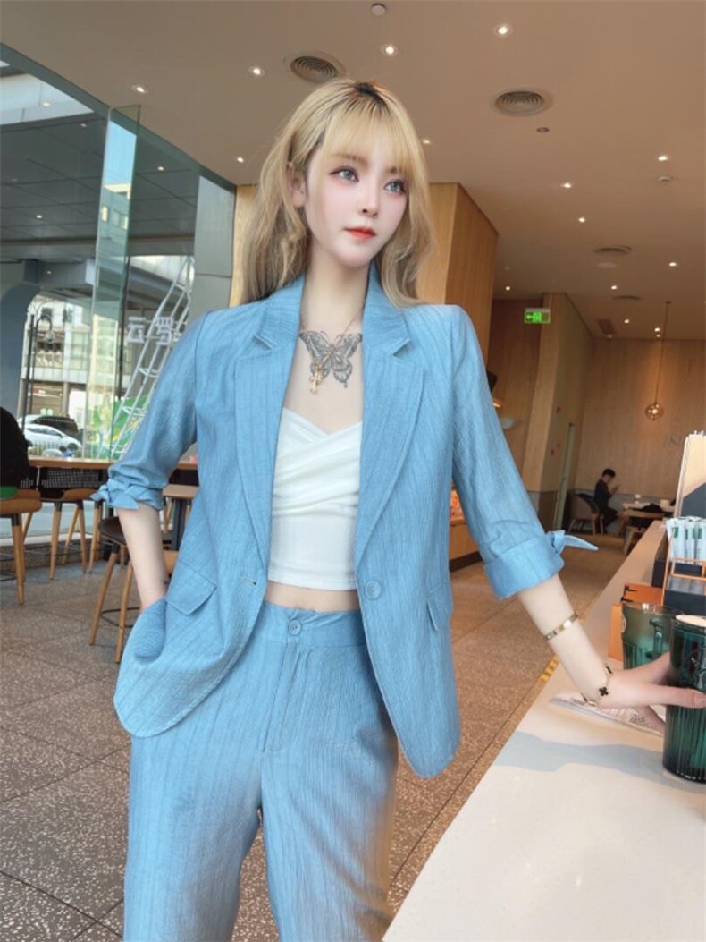 夏季新款套装，女装职业装，时尚名门